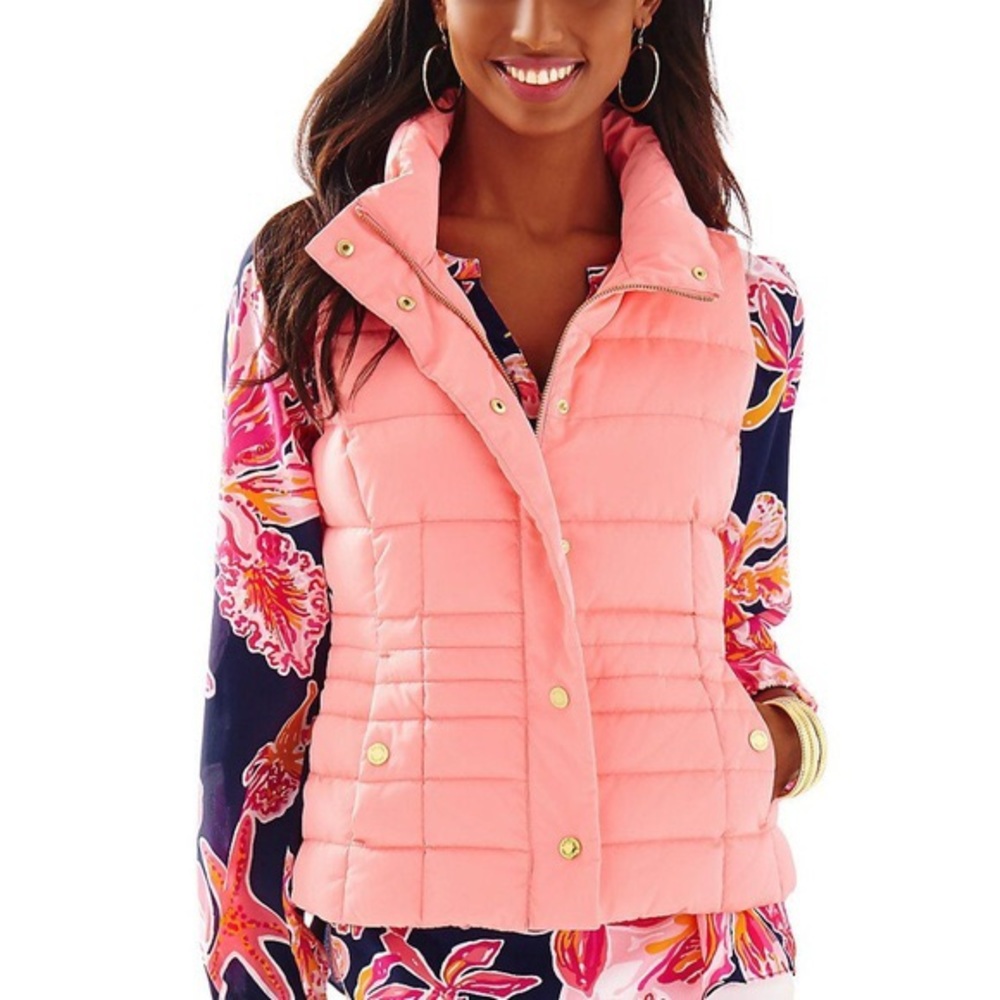 Lilly Pulitzer Isabella Puffer Down Vest